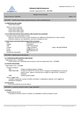 Scheda di dati di sicurezza initial contact 
