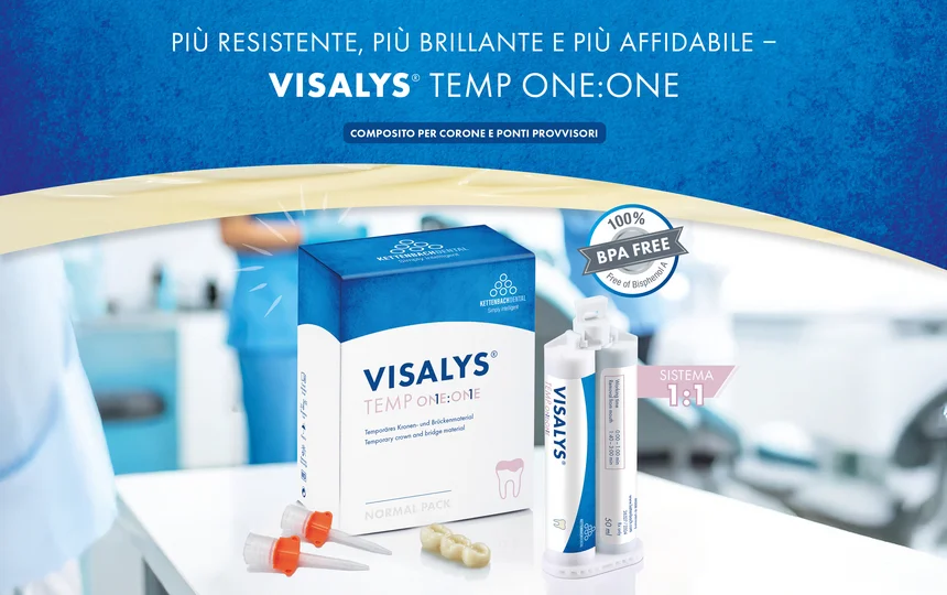 Più resistente, più brillante e più affidabile - Visalys® Temp One:One
