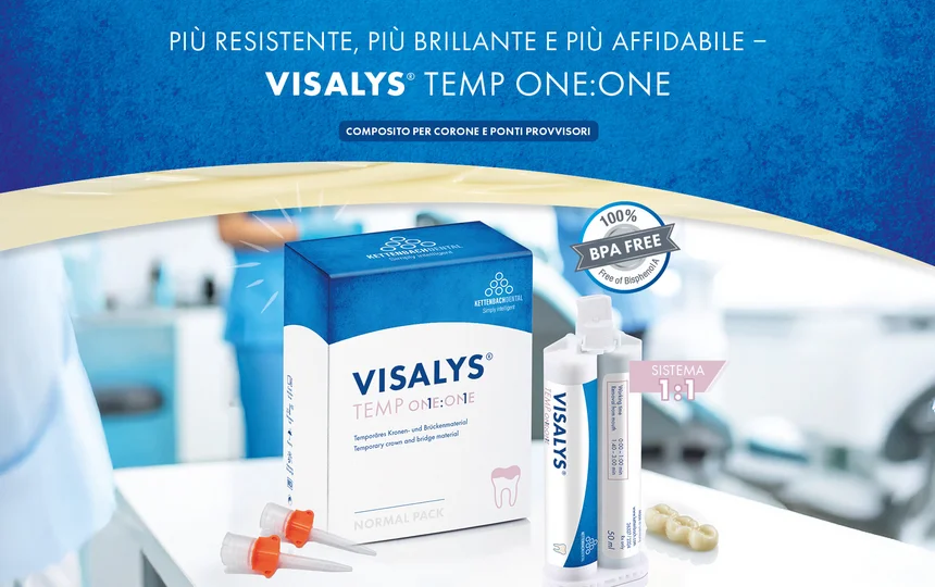 Più resistente, più brillante e più affidabile - Visalys® Temp One:One